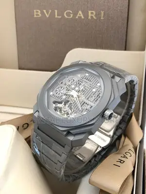 Bvlgari Quality Luxury Men Chain Automatic Engine Wristwatch