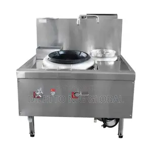 Single Burner Gas Wok Range. Cmmercial Chinese Wok Burner