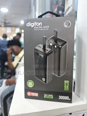 Digifon Gorilla WX3 Power Bank 30000mah