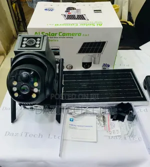 4G Solar Dual Lens PTZ Camera V380