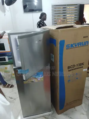Fast Freezing 138L Skyrun Double Door Refrigerator