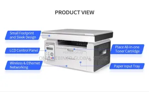 M6509NW Wireless Mono Multifunction Laser Printer B White