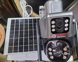 Double Lens Soler Powered Camera V380