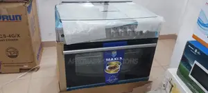 Maxi 60X90 (4+2) Burner Gas Cooker INOX- Knob Control