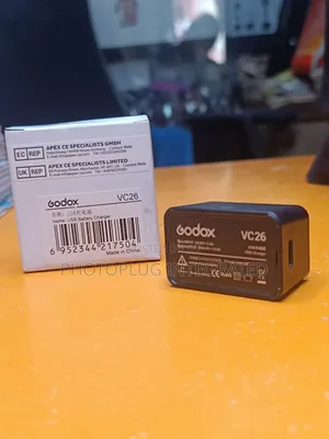 Godox VC26 Battery Charger For V1, V860iii , Ad100pro