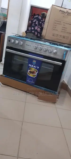 Maxi Standard Gas Cooker With Oven- 4+2 With Knobs
