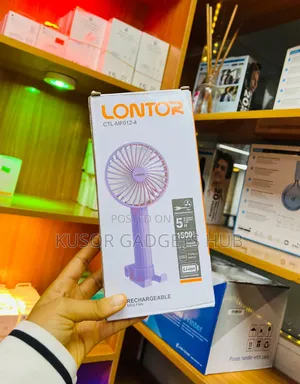 Lontor Rechargeable Mini Fan