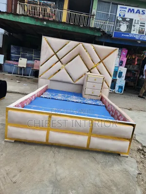 4 and Half by 6 Black Bed Frame