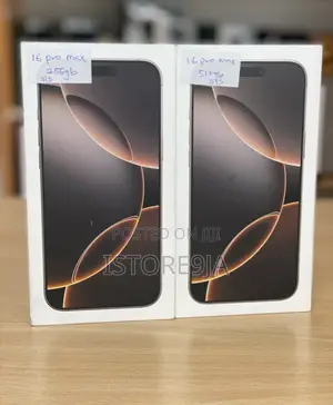 New Apple iPhone 16 Pro Max 256 GB Gold