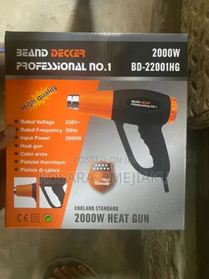 Be and Decker Heat Gun 2000w