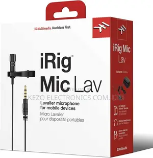 Irig Lavalier Microphone for Mobile Devices