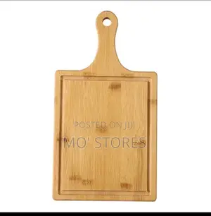 Rectangular Bamboo Pizza And Fruit Tray