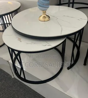 Unique Marble 2 in 1 Center Table