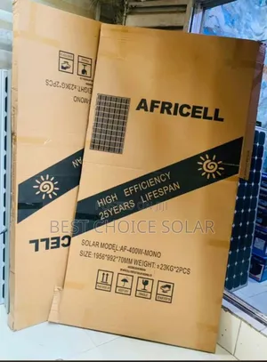 400watts Africell Solar Panel Mono
