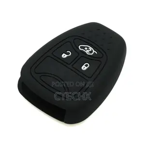 Silicone Car Key Cover Compatible With CHRYSLER DODGE JEEP