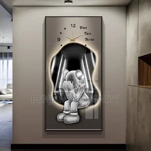 Big Led Artistic Picture Frame With Clock