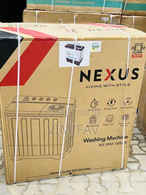 Nexus Wash and Spin Washing Machine 19kg