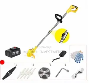Multipurpose Brush Cutter With 3 Types Blades, Grass Trimmer