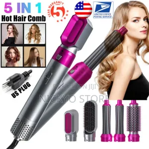 5in1 Hair Dryer Hot Air Brush Styler