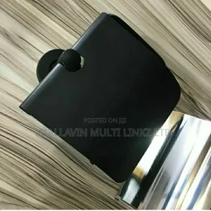 Black Tissue Holder