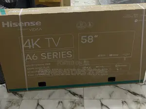Hisense Tv, A6 Series 58" Powered by Vidaa