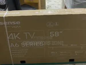 Hisense 58" A6 Series Smart Uhd Tv - Netflix - Youtube -