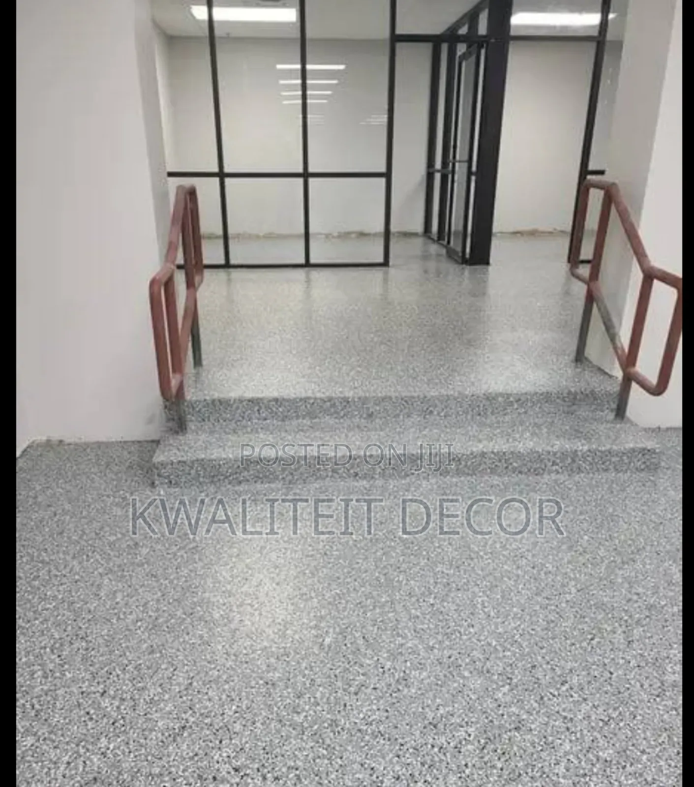 Flakes Epoxy Flooring Floor