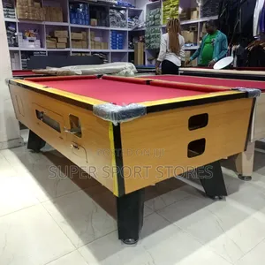 Marble And Coin Pool Table