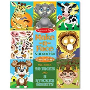 Melissa Doug Make -a- Face Sticker Pad