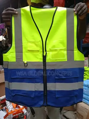 Executive Reflective Jacket With Zip And Pockets