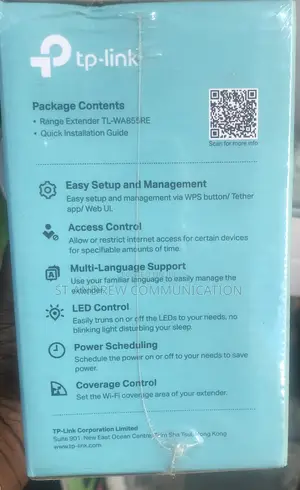 Tplink Wi-Fi Range Extender