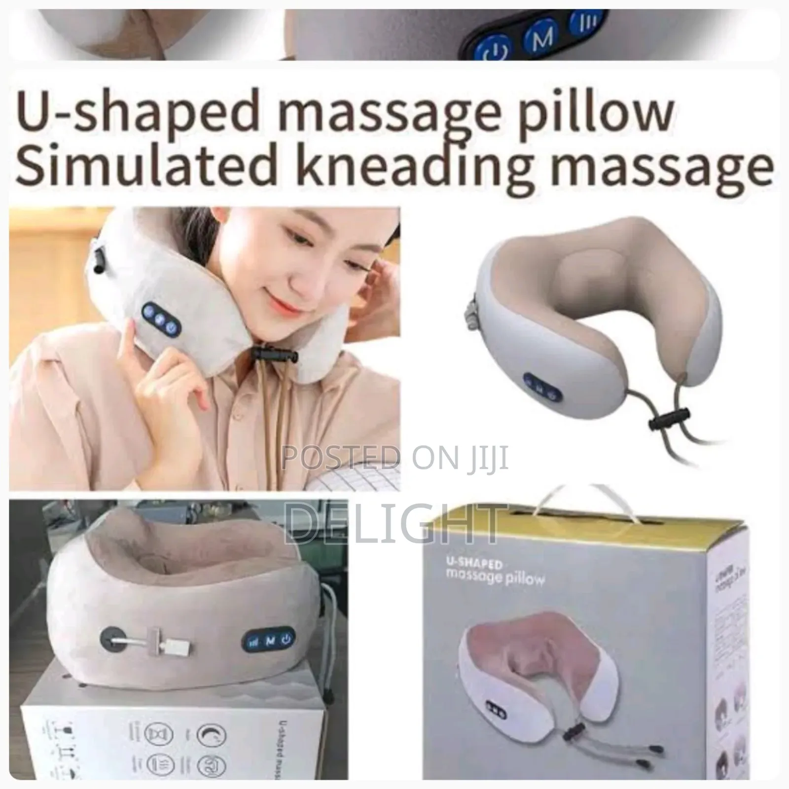 U Shape Rechargeable Neck Massage
