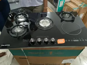Super Cool Polystar 4+1 Built-in Inverter Gas Hob