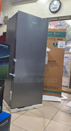 New Hisense 190L Standing Upright Freezer (6 Step) Warranty