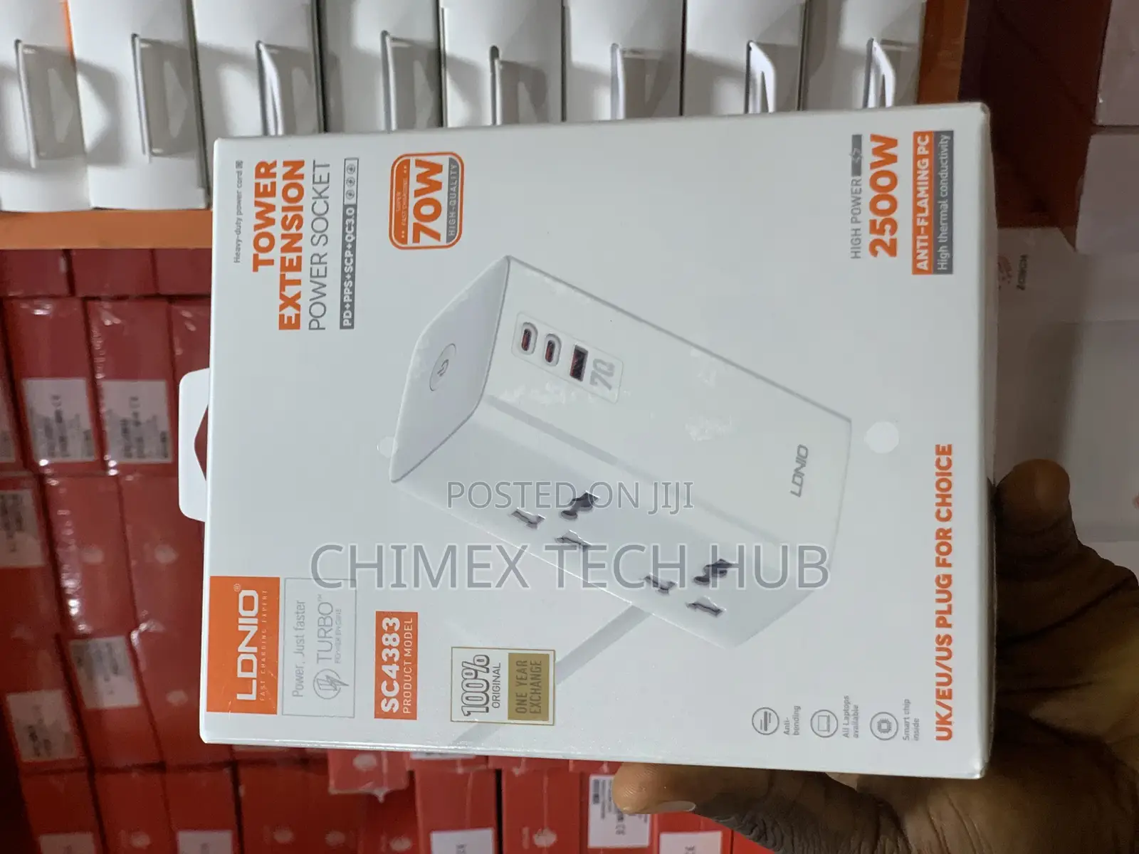 Ldnio 70W Power Socket Surge Protector