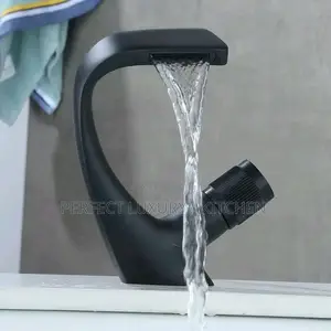Executive Black Luxury Basin Mixer Tap