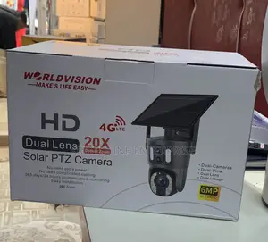 20x Optical 6mp Zoom Dual Lens Solar 4g PTZ Camera