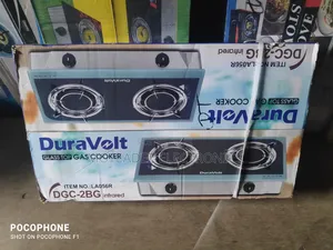 Duravolt 2 Face Glass Table Top Infrared Gas Burner/Cooker