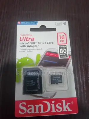 16gb Sandisk Ultra Memory Card