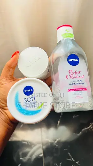 Nivea Soft,Nivea Face Cream and Micellar Water