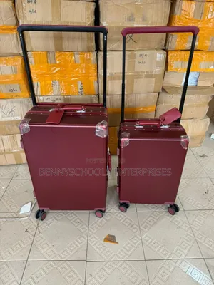 Set of 2 in 1 Executv Designer Wine Travelling Luggage Boxes