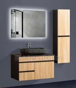 Cabinet With LED Mirror