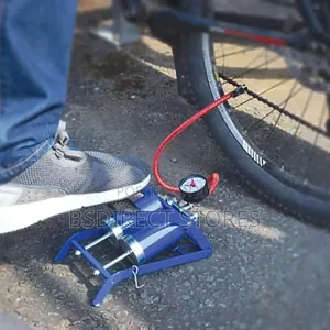 Sakura Double Cylinder Foot Pump for Cars, Bikes, Football