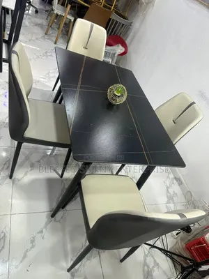 Dining Table Set With 4 Chairs