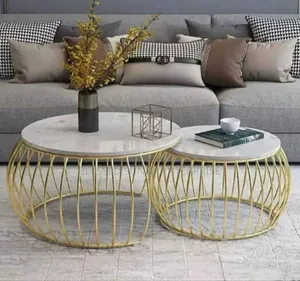 Marble Centre Table 2in1
