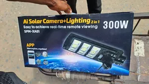 Solar Street Light With CCTV Camera for Homes/ Hotels