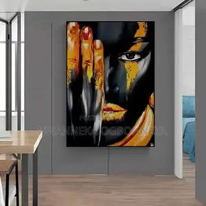 African Woman Canvas Painting