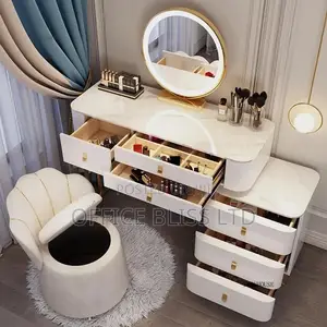 Luxury Bedroom Mirror With Cabinet Storage
