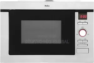 Amica AMM25BI 25L Microwave Oven With Grill -Stainless Steel