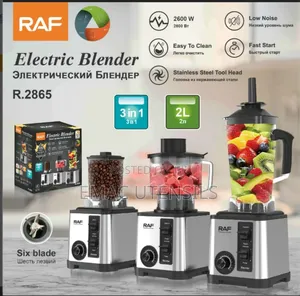Raf 3 in 1 Multipurpose Blender Set